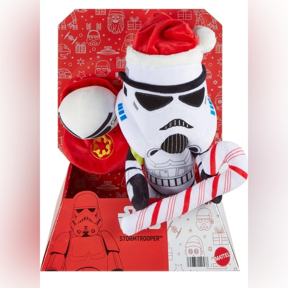 Mattel Other - Star Wars Stormtrooper Mattel Plush Doll & Ornament, 10-inch, New